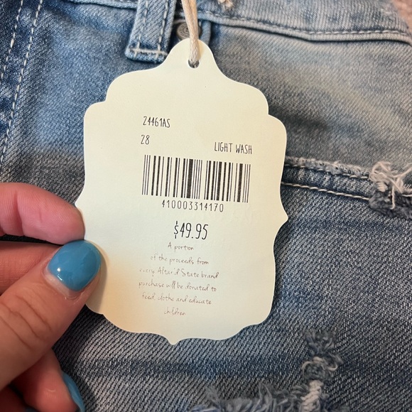 Woman’s Altar’d State Jean Shorts - Picture 3 of 3